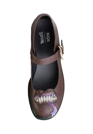 Koi Footwear x Dungeons & Dragons - Tira Shapechanger Edition Brown - Girl Shoes