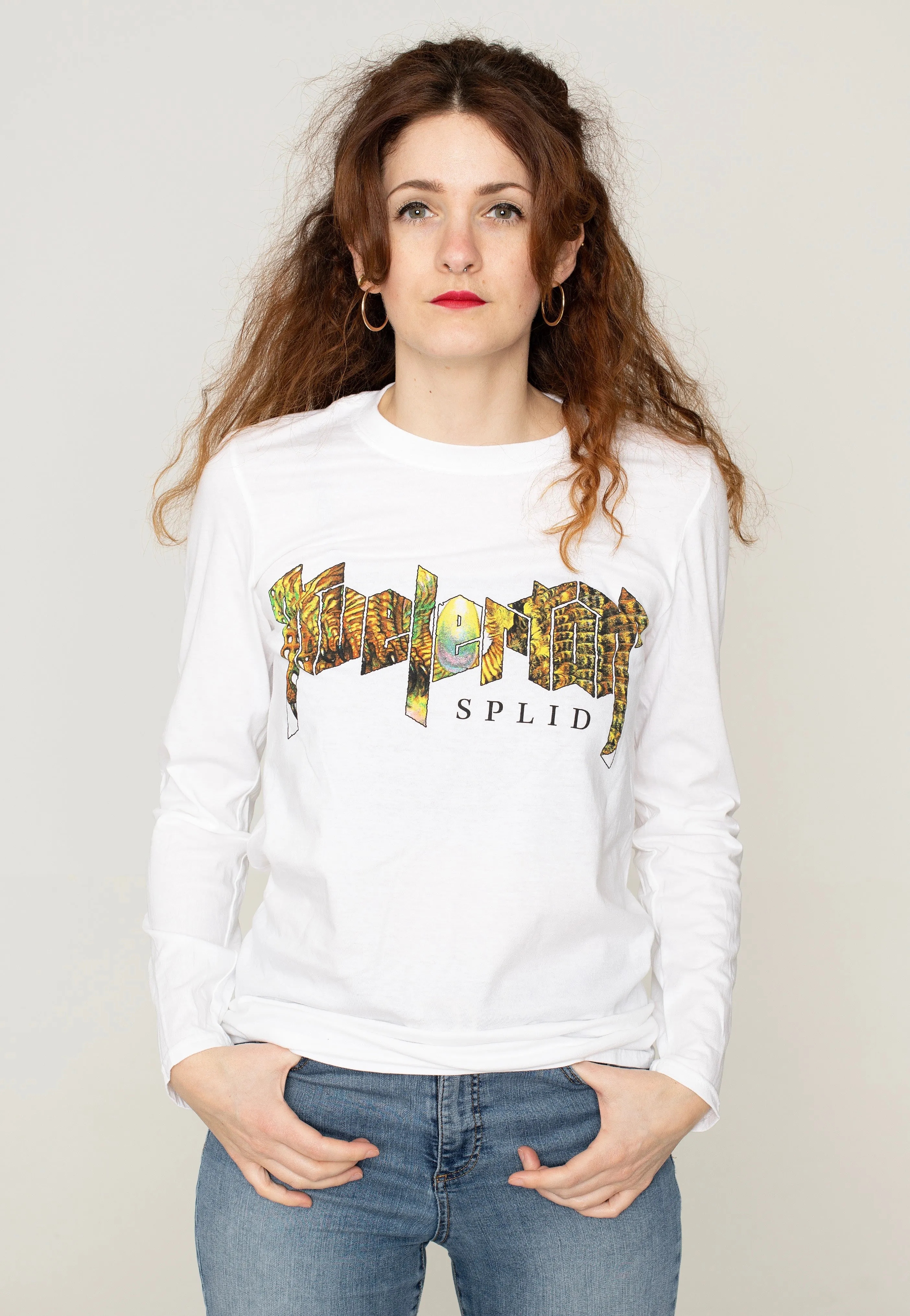 Kvelertak - Splid White - Longsleeve