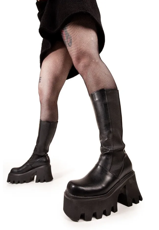 Lamoda - Tear Em' Up Chunky Black - Girl Shoes