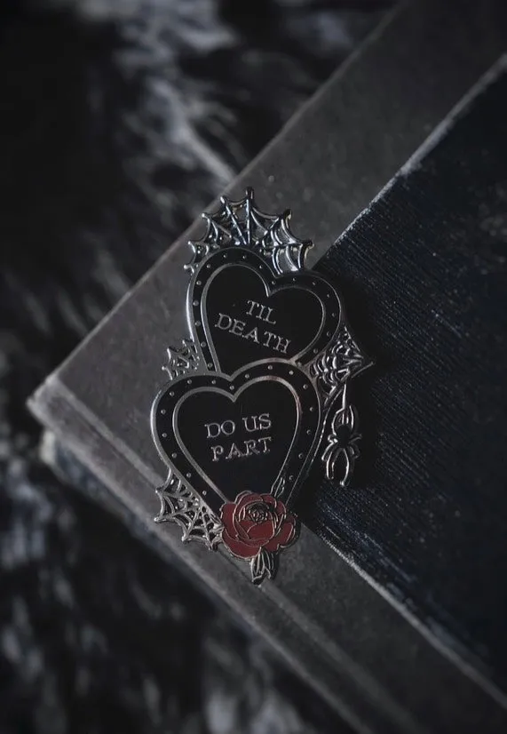 Lively Ghosts - Til Death Black - Pin