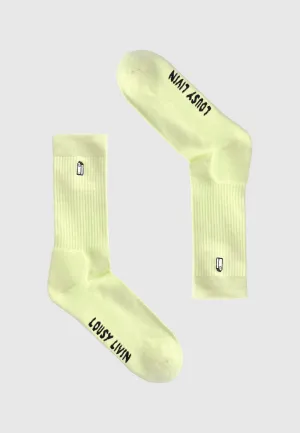 Lousy Livin - Street Court Elfin Yellow - Socks