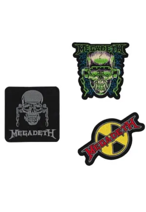 Megadeth - Set Of 3 - Patch