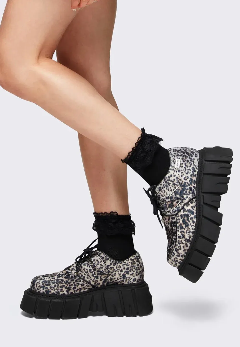 Minga London - Harlyn Leopard - Girl Shoes