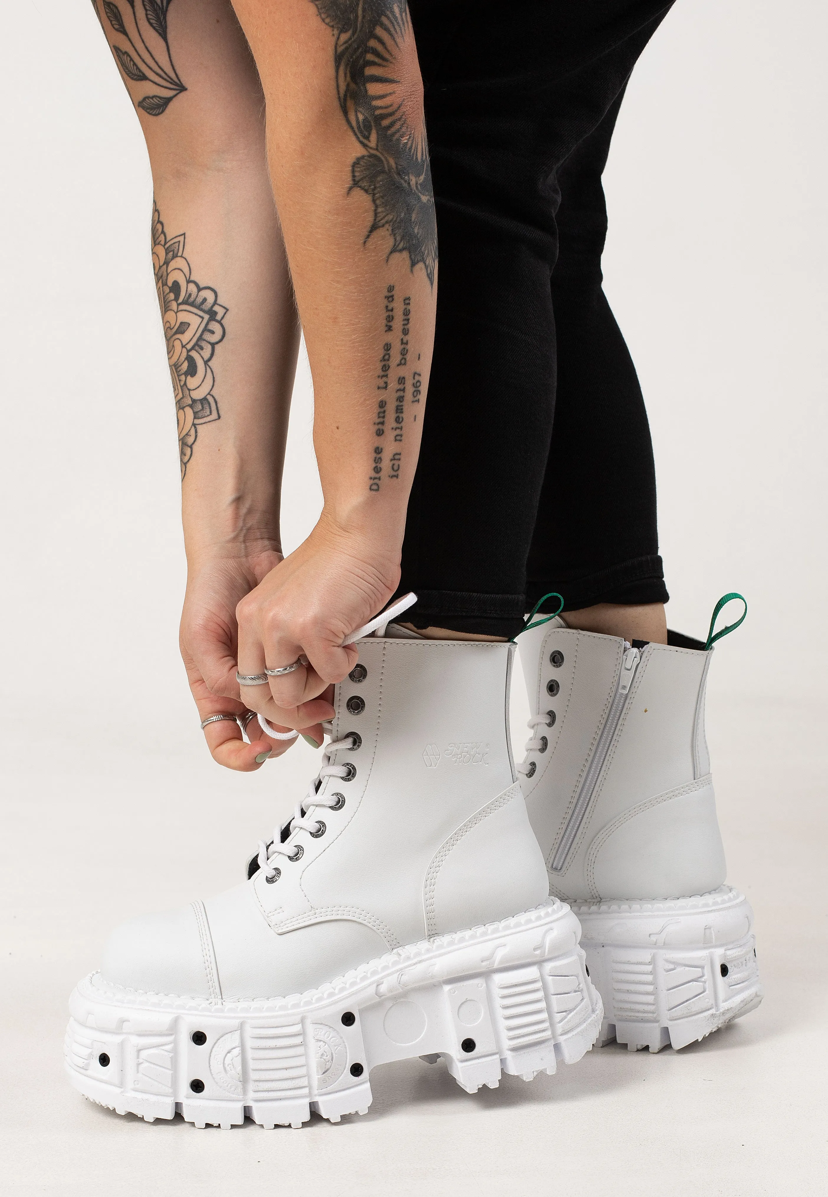 New Rock - M Tankmili 083C V6 White - Girl Shoes