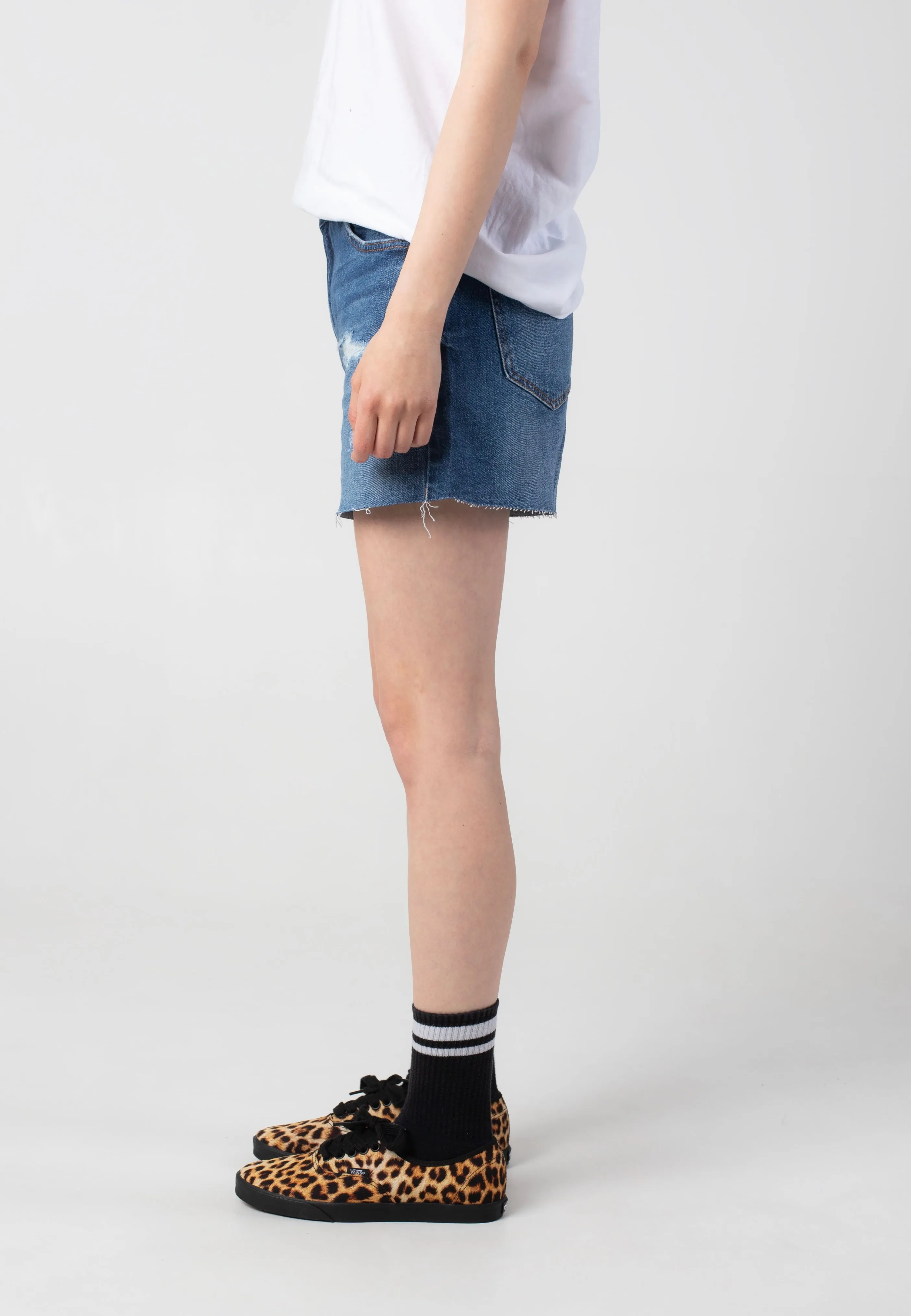 Noisy May - Rolla Regular Medium Blue Denim - Shorts