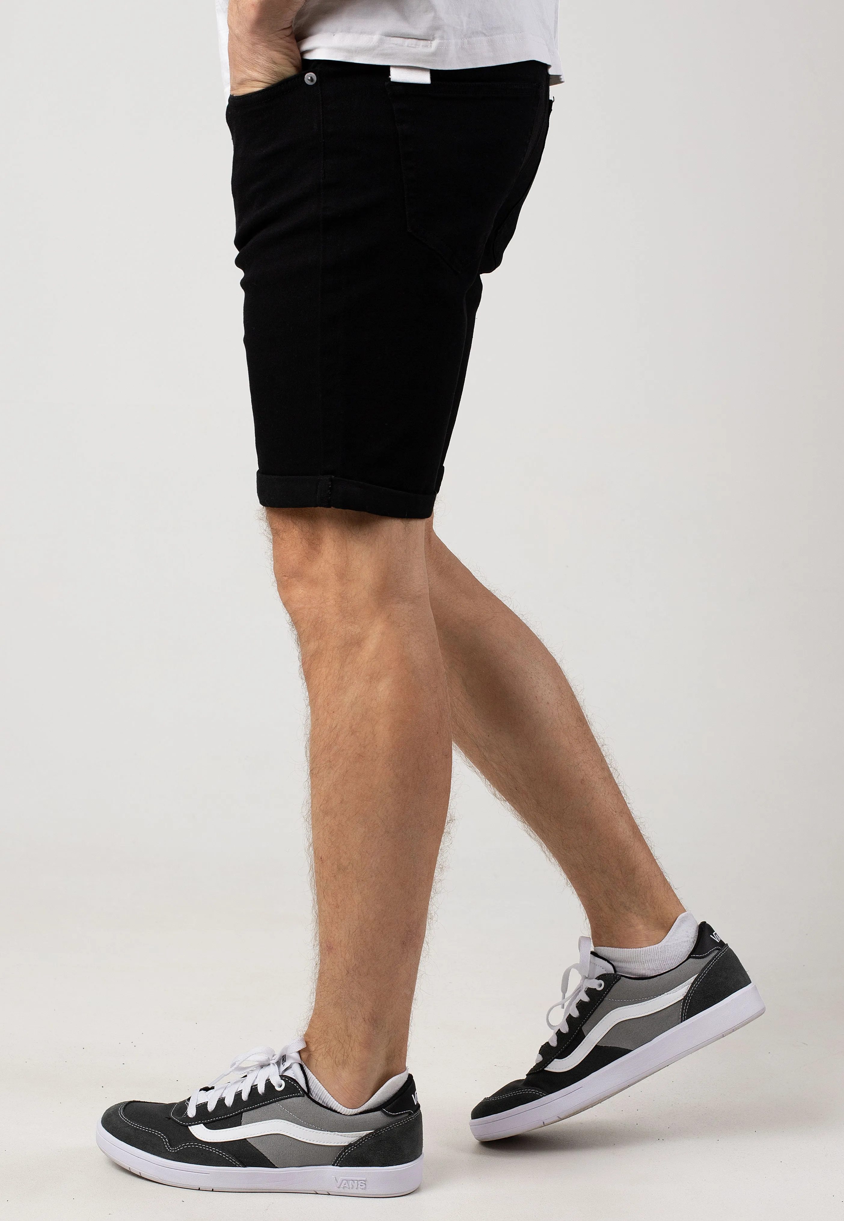 Only & Sons - Ply Black Denim - Shorts