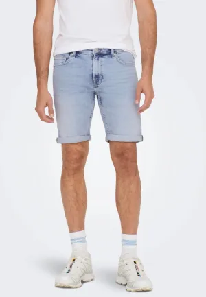 Only & Sons - Ply Light Blue Denim - Shorts
