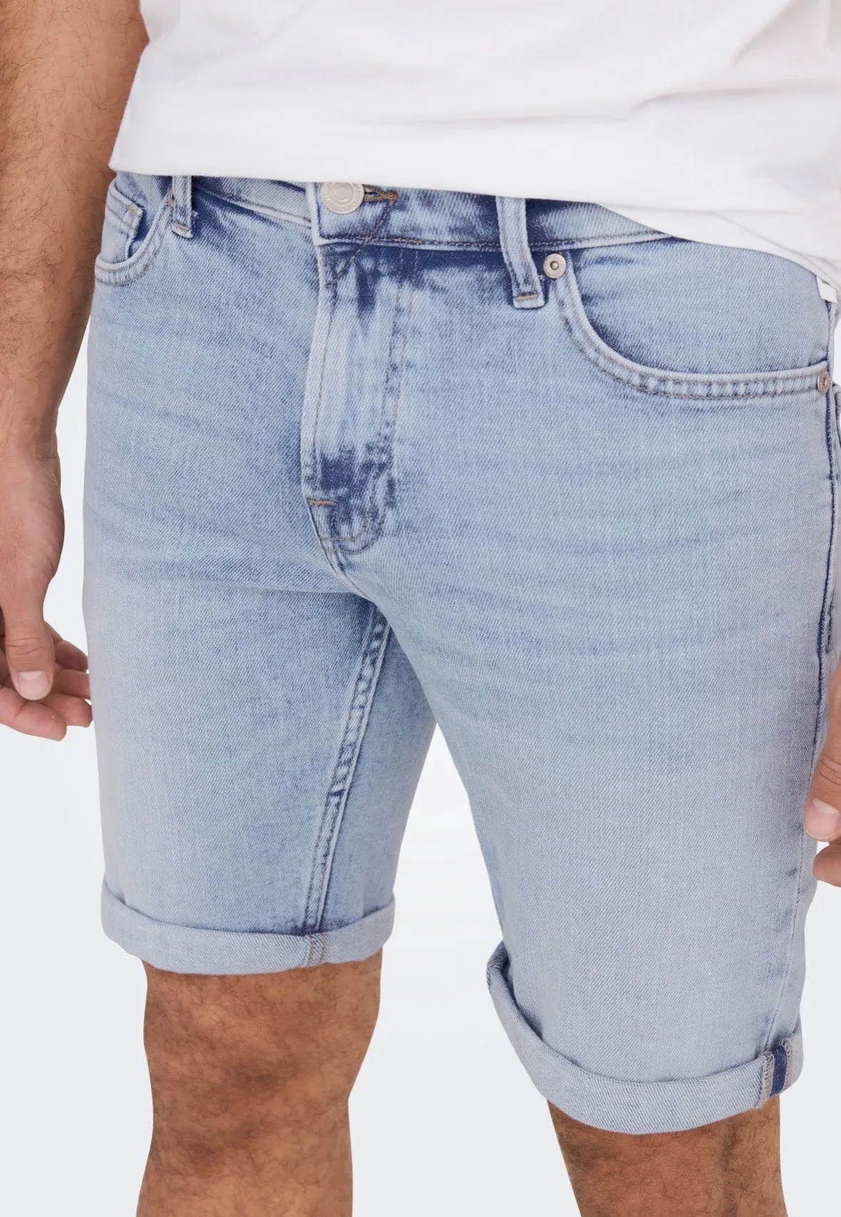Only & Sons - Ply Light Blue Denim - Shorts