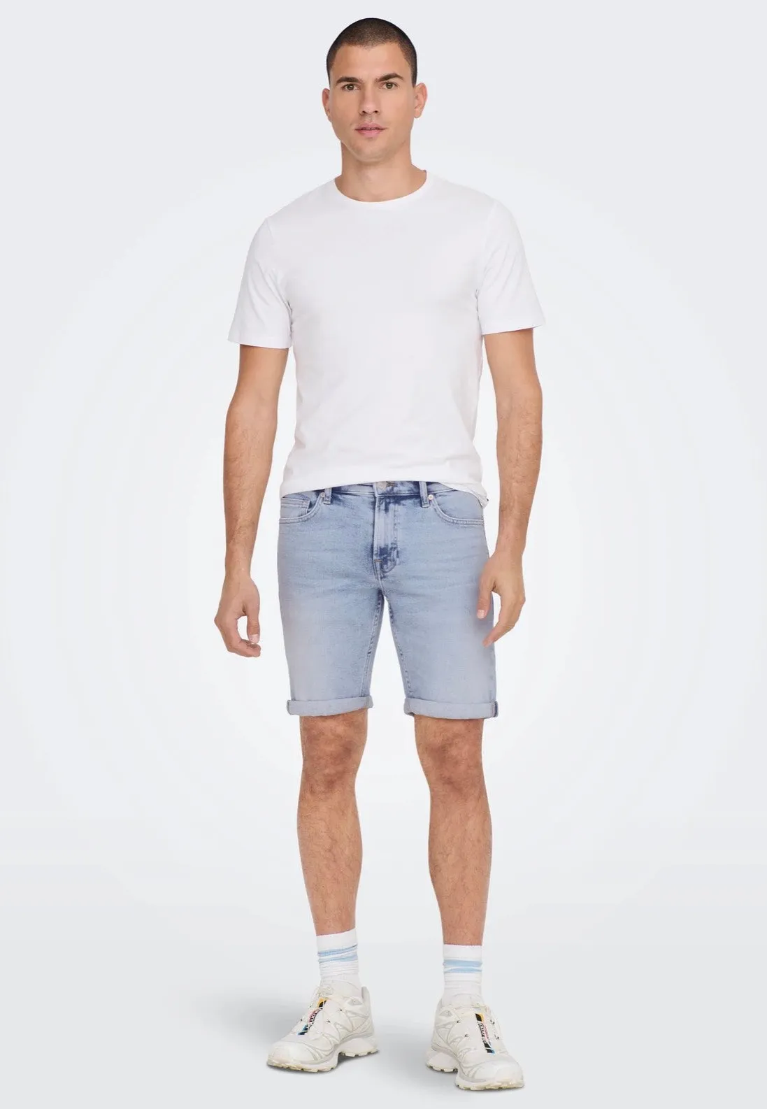 Only & Sons - Ply Light Blue Denim - Shorts
