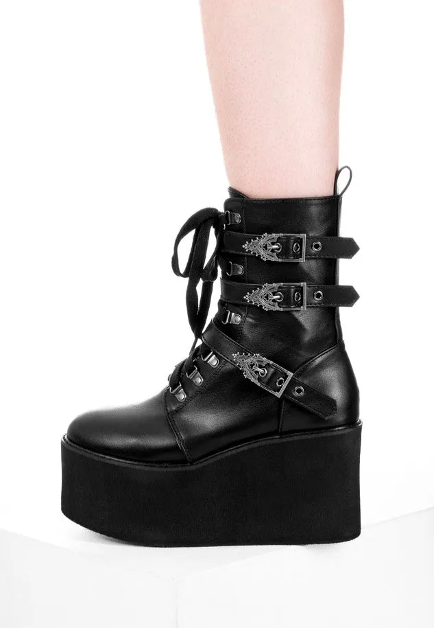 Restyle - Ceremony Platforms Black - Girl Shoes