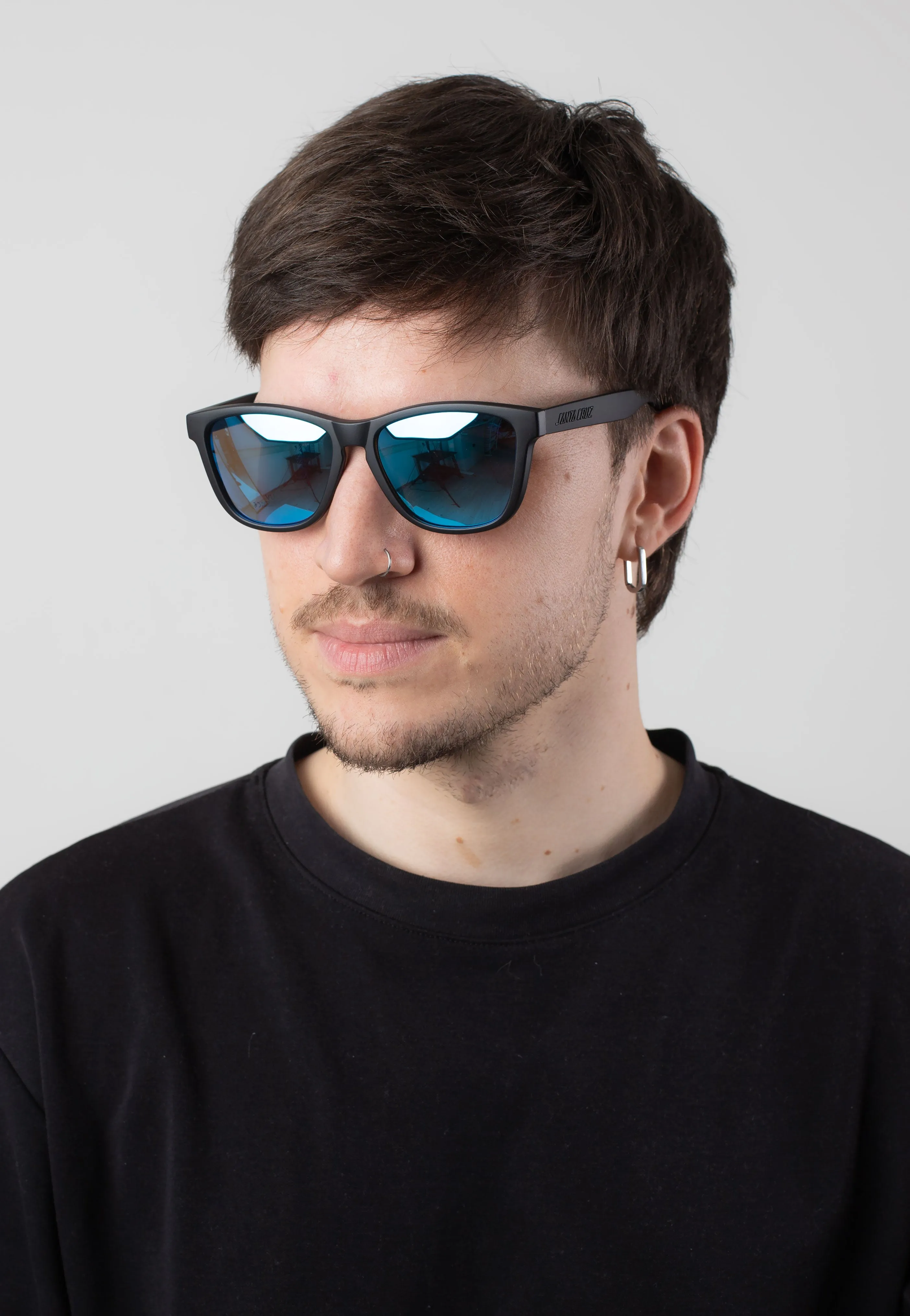 Santa Cruz - Boss Strip Black/Blue - Sunglasses