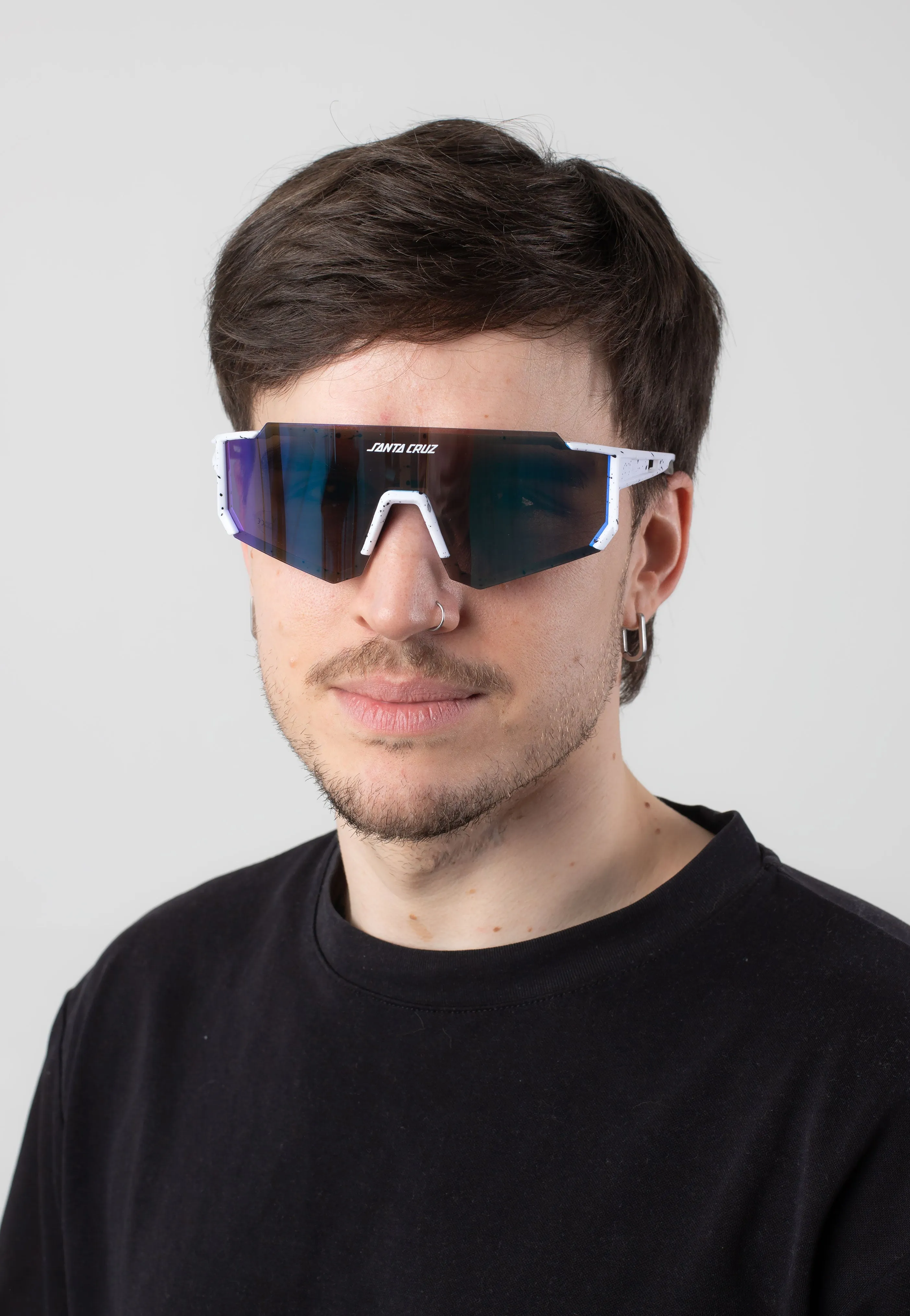 Santa Cruz - Strip Racer White/Blue - Sunglasses