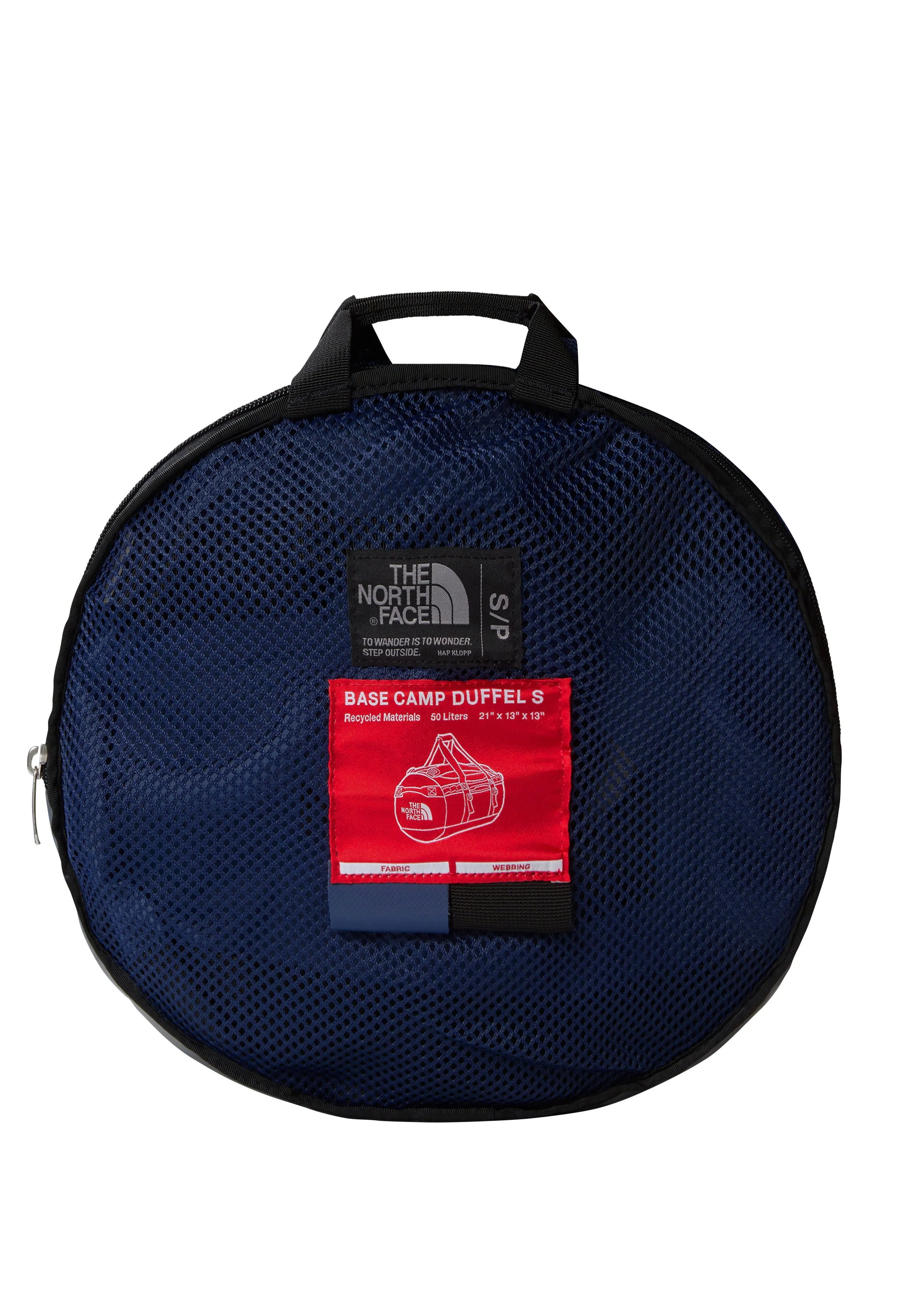 The North Face - Base Camp Duffel S Summit Navy/TNF Black - Dufflebag