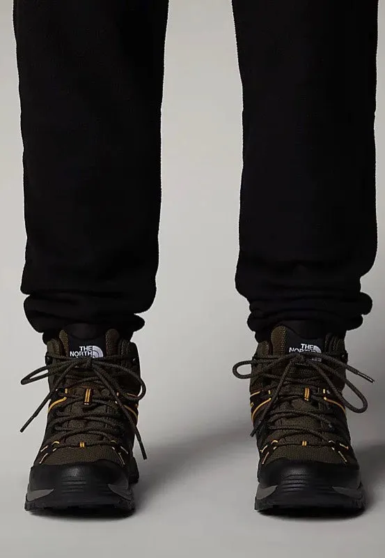 The North Face - Hedgehog Mid Gore Tex Netaupe Green/Tnf Black - Shoes