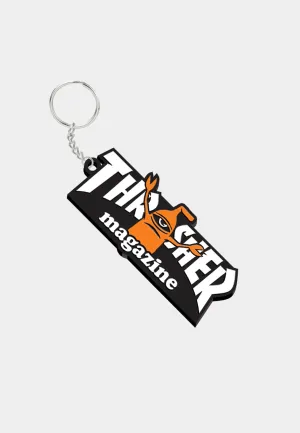 Thrasher x Toy Machine - 3 Multi - Keychain