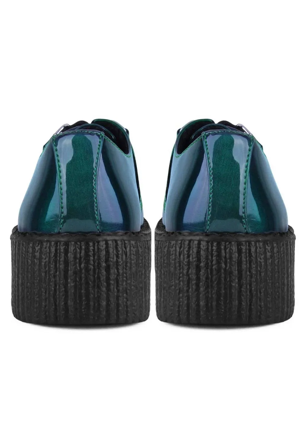 T.U.K. - Viva High Green Metallic - Girl Shoes