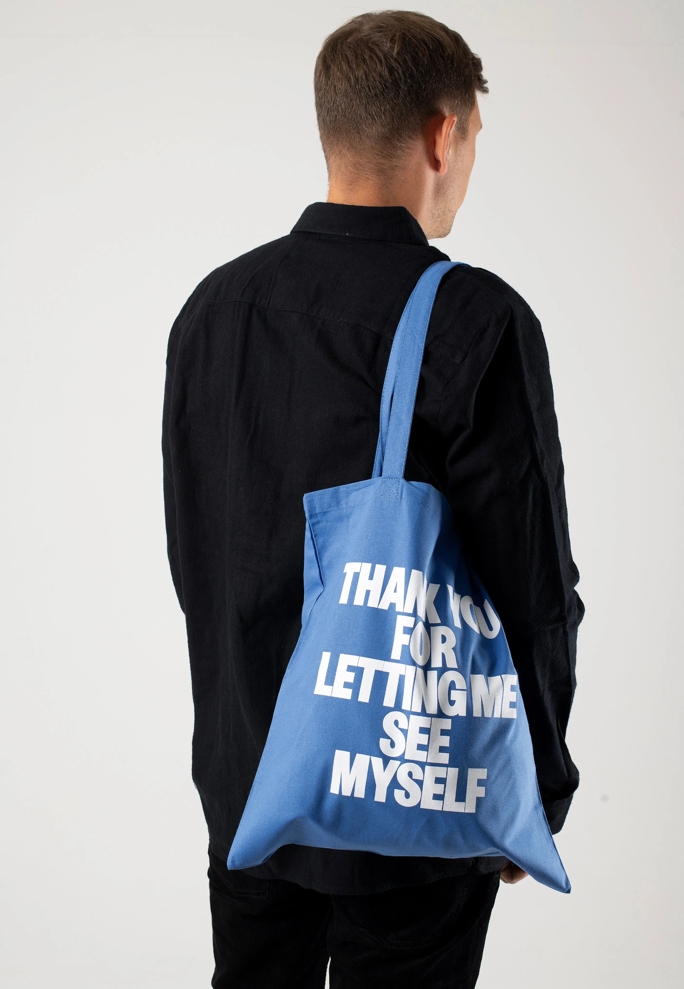 Turnstile - Thank You Cornflower Blue - Tote Bag