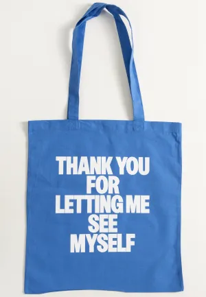 Turnstile - Thank You Cornflower Blue - Tote Bag