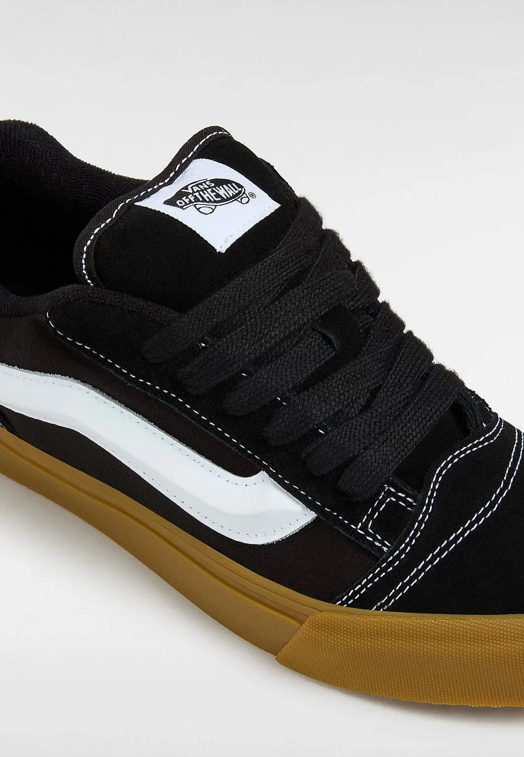 Vans - Knu Skool Black/Gum - Shoes
