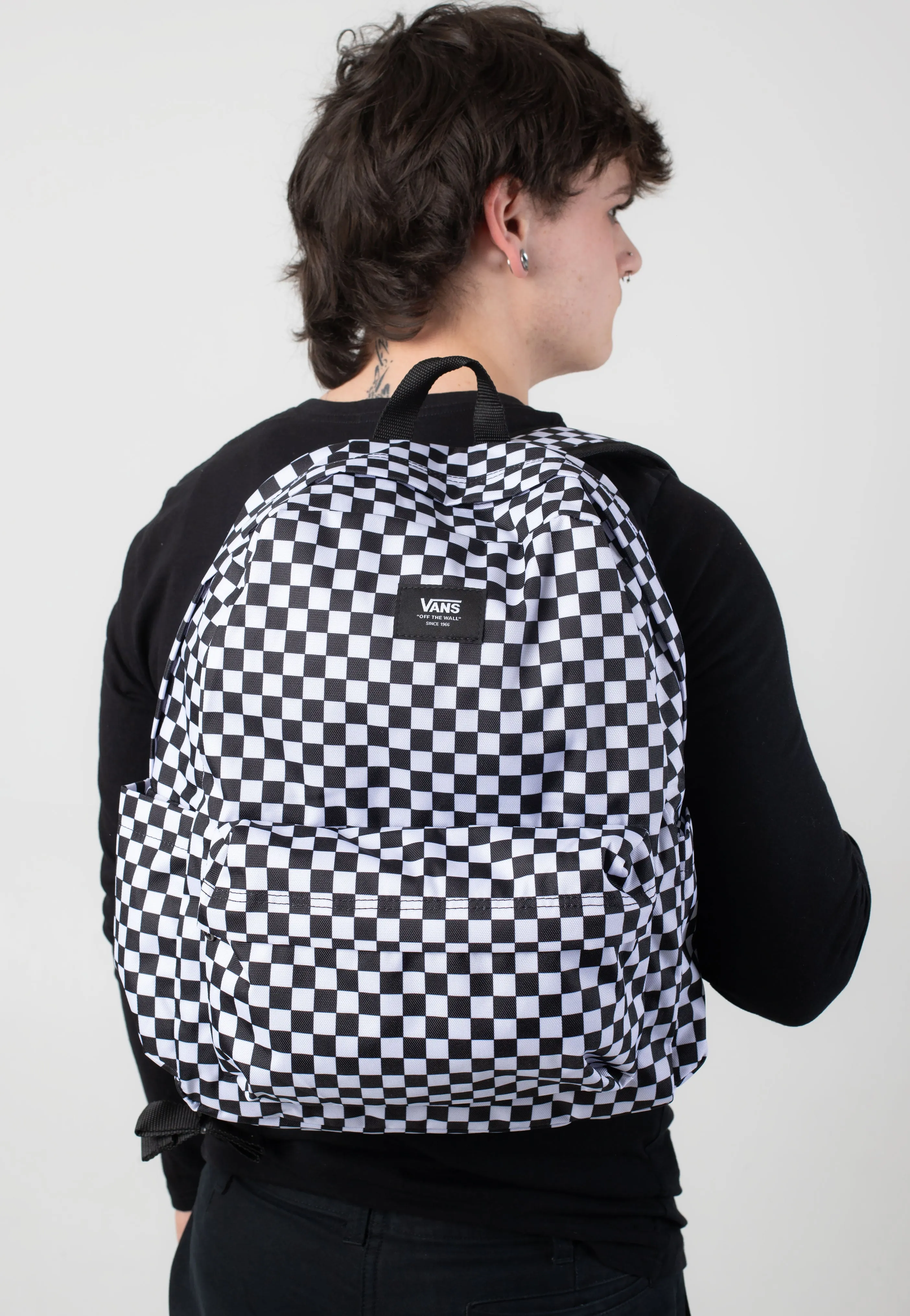 Vans - Old Skool Check Black/White - Backpack