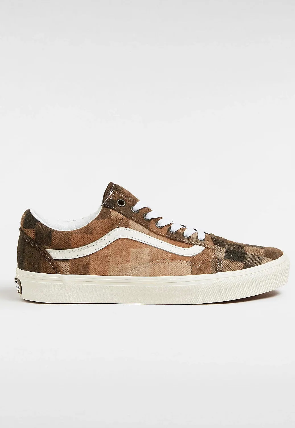 Vans - Old Skool Sweat Brown - Shoes