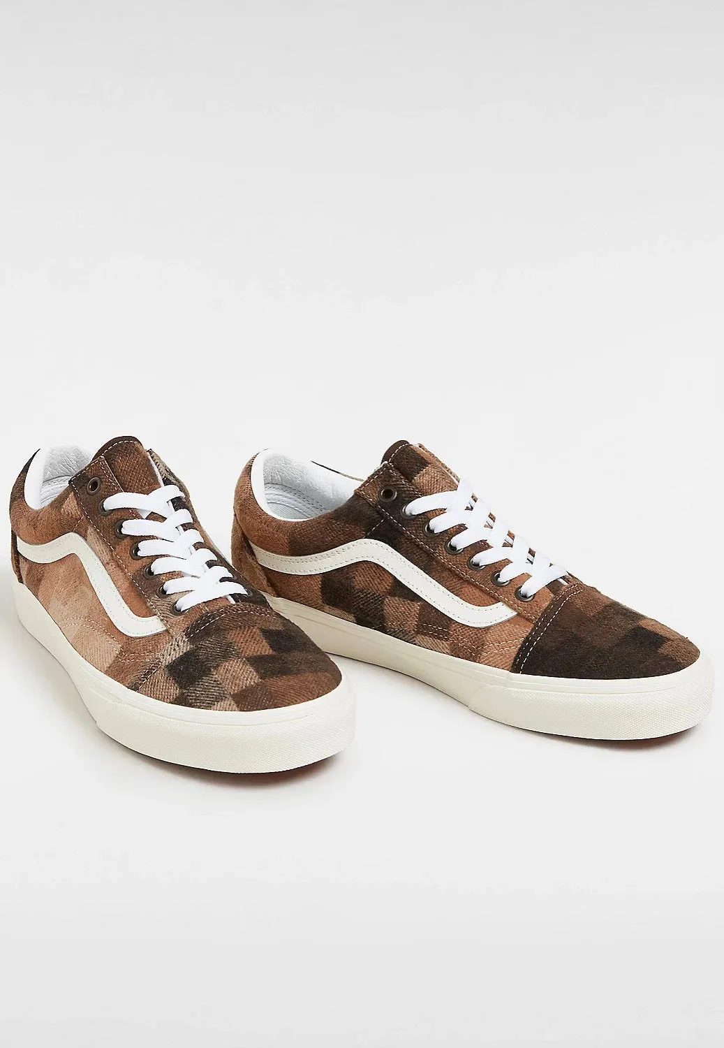 Vans - Old Skool Sweat Brown - Shoes