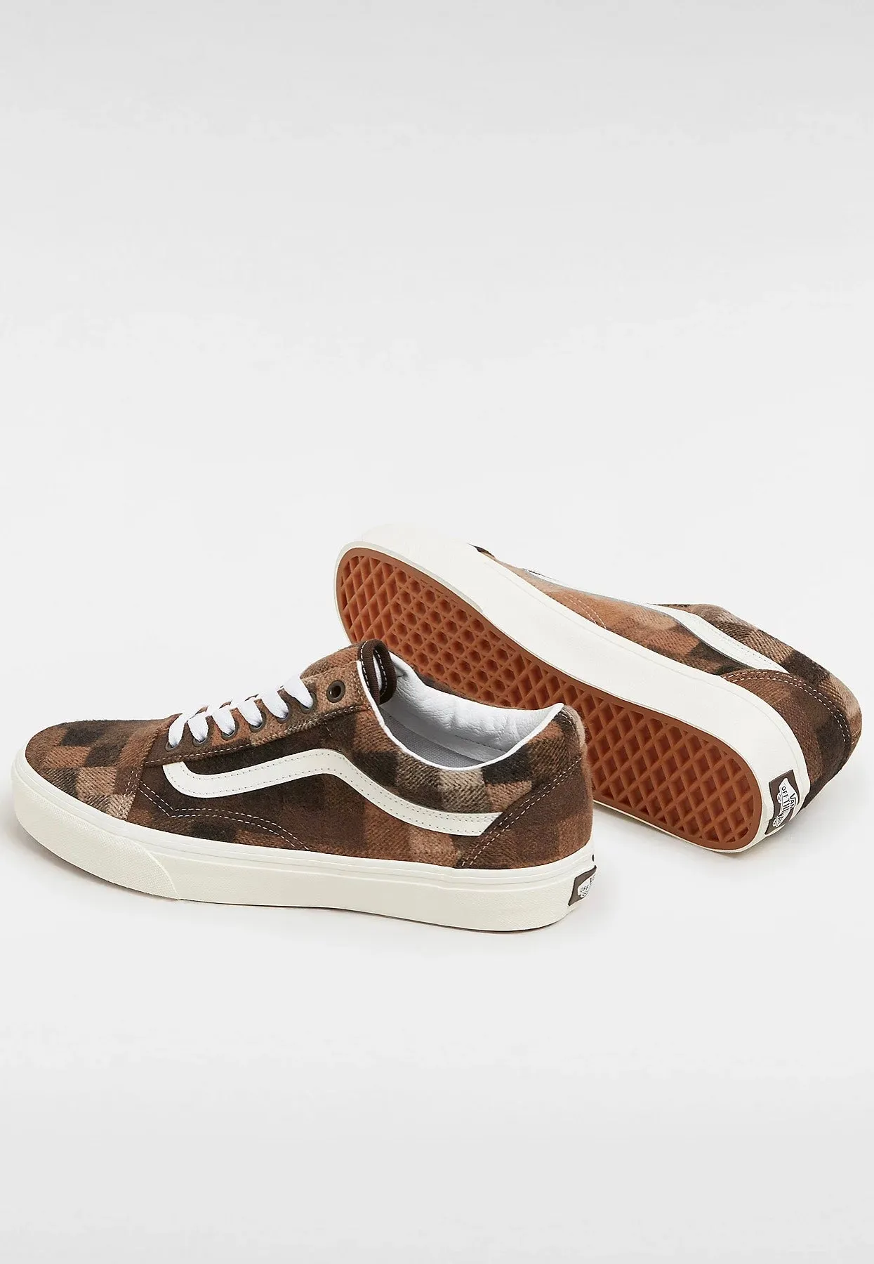 Vans - Old Skool Sweat Brown - Shoes