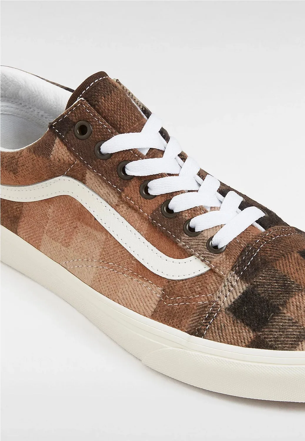 Vans - Old Skool Sweat Brown - Shoes
