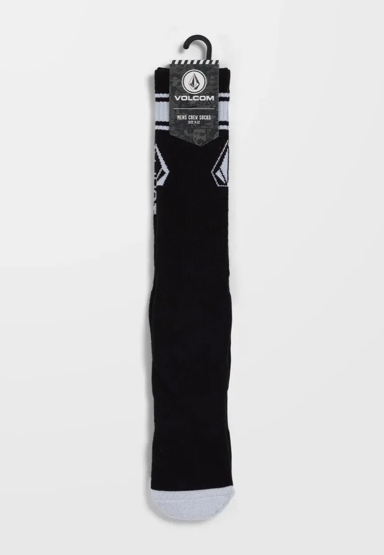Volcom - High Stripe Black - Socks
