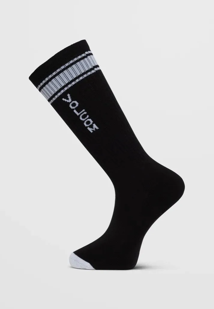 Volcom - High Stripe Black - Socks