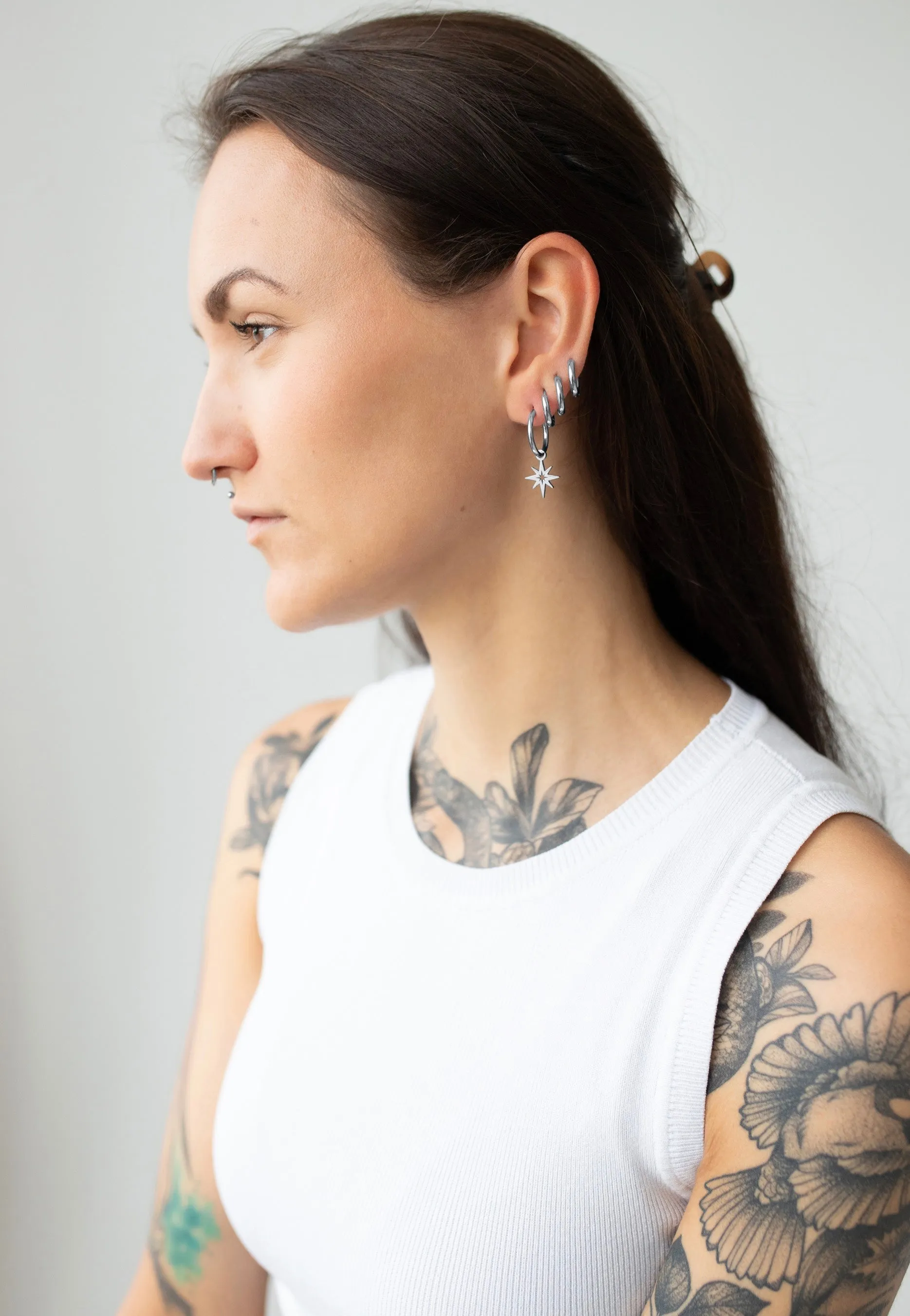 Wildcat - Little Polar Star Silver - Earrings