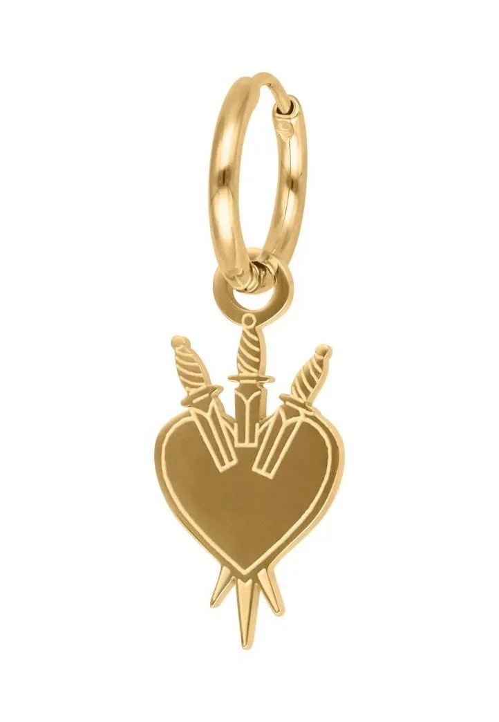 Wildcat - Little Sword Heart Gold - Earrings