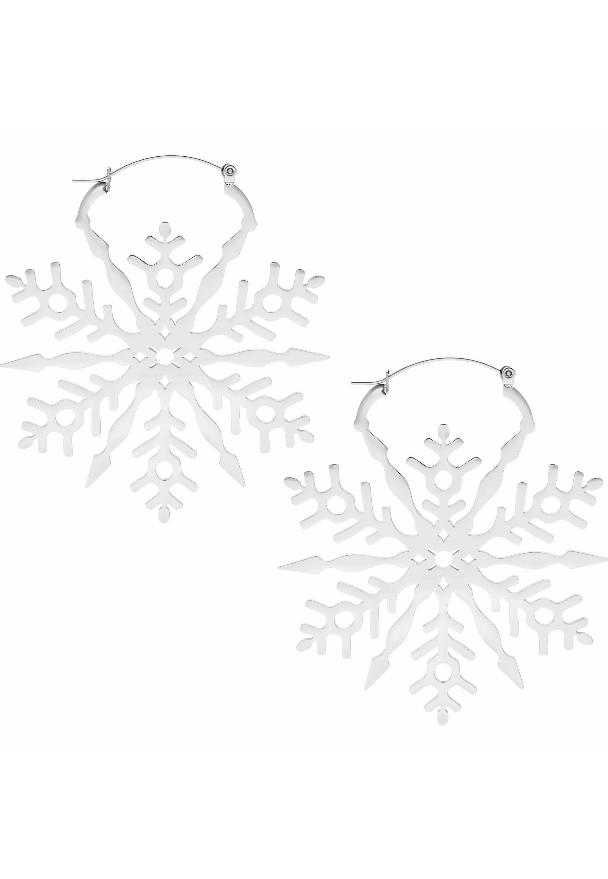 Wildcat - Snowflake Silver - Earrings