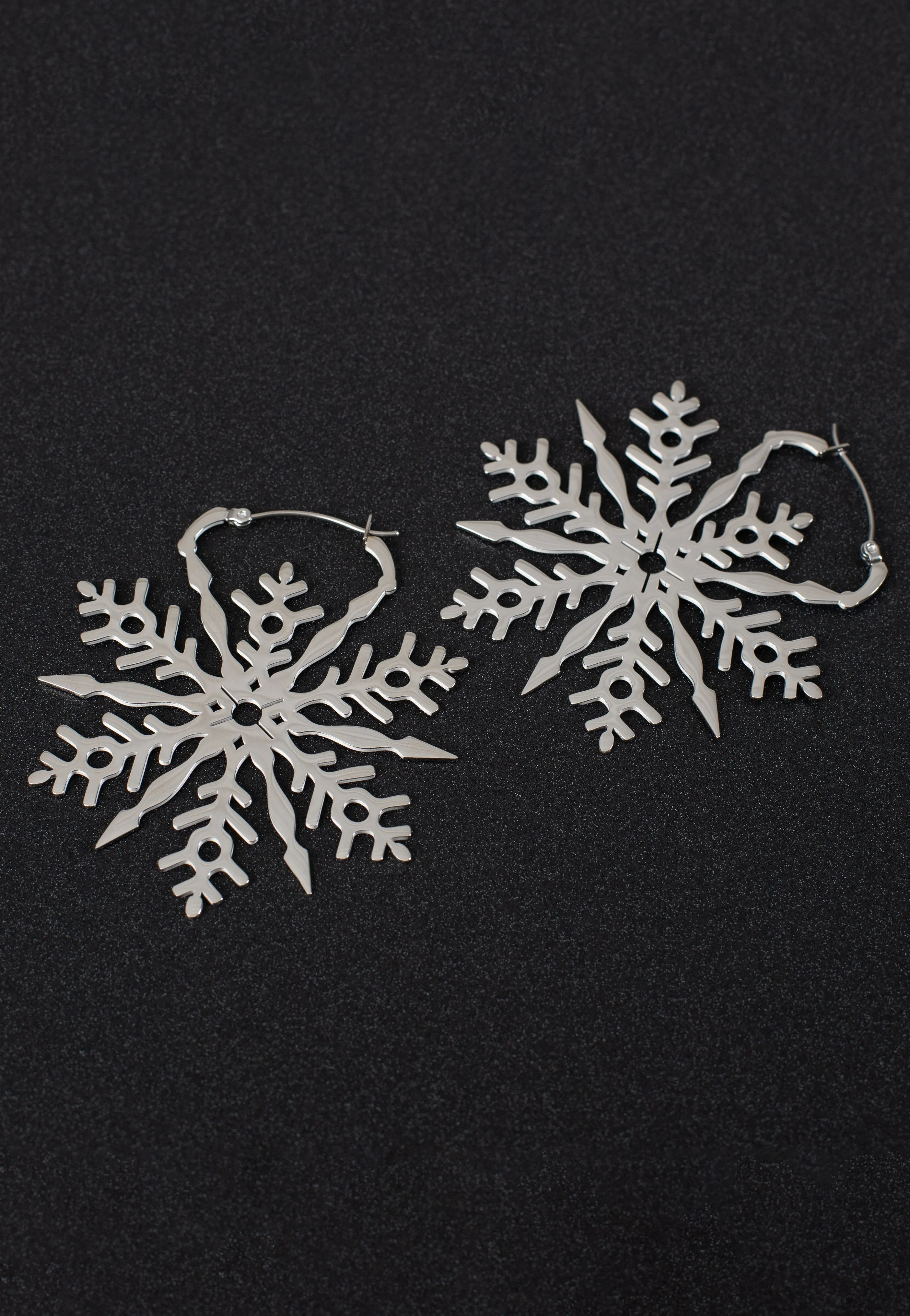 Wildcat - Snowflake Silver - Earrings