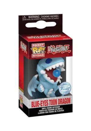 Yu Gi Oh! - Blue Eyes Toon Dragon POP! Keychain - Keychain